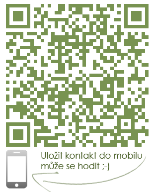 QR kod pro ulozeni do mobilu qrcode